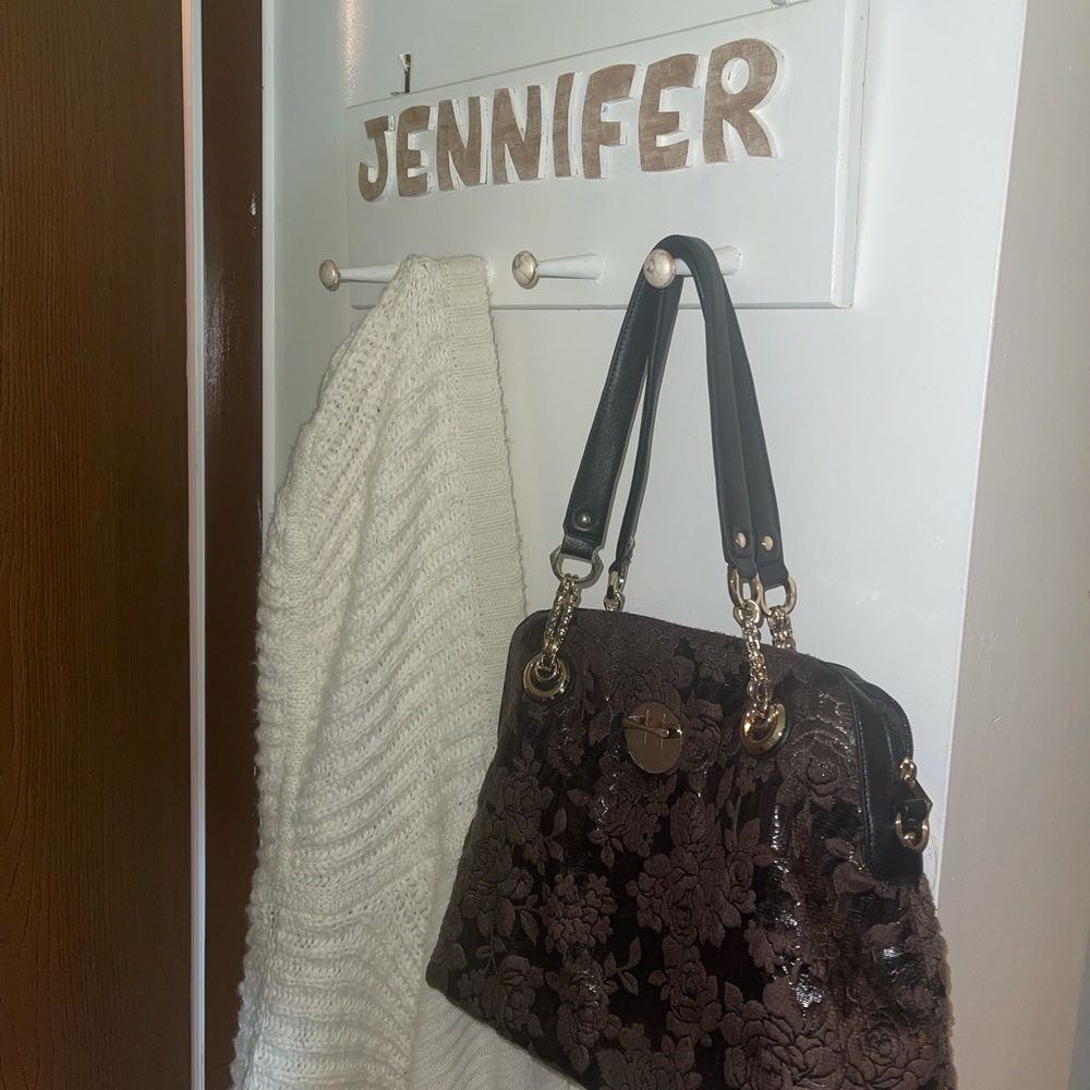 Hand painted Coat Rack